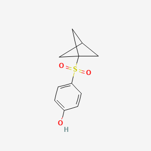 4-{Bicyclo[1.1.1]pentane-1-sulfonyl}phenol