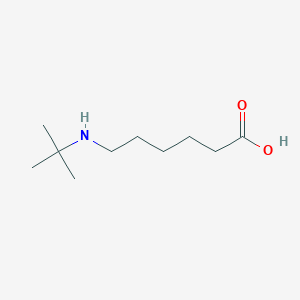 molecular formula C10H21NO2 B1529732 6-(Tert-butylamino)hexanoic acid CAS No. 1339161-82-8