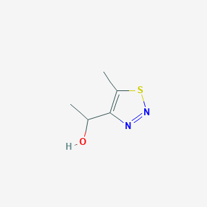 1-(5-Methyl-1,2,3-thiadiazol-4-yl)ethan-1-ol