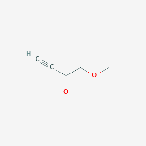 molecular formula C5H6O2 B15297384 1-Methoxy-3-butyn-2-one 