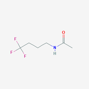 molecular formula C6H10F3NO B1529772 N-(4,4,4-trifluorobutyl)acetamide CAS No. 1546526-96-8