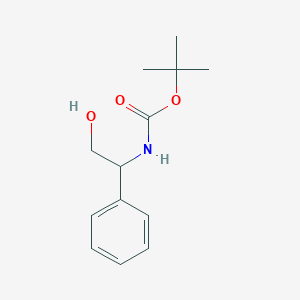 molecular formula C13H19NO3 B152978 叔丁基(2-羟基-1-苯乙基)氨基甲酸酯 CAS No. 67341-01-9