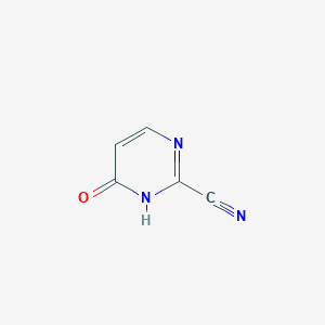 4-Hydroxypyrimidine-2-carbonitrile