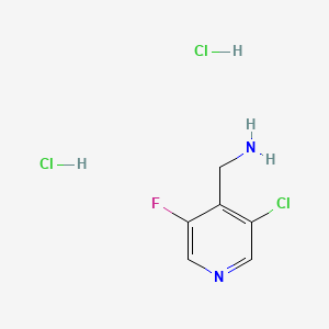 1-(3-Chloro-5-fluoropyridin-4-yl)methanamine dihydrochloride