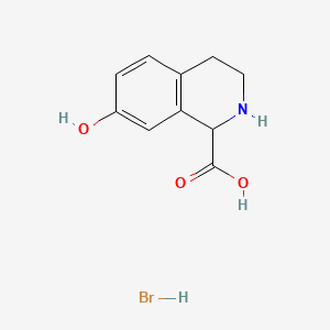 7-Hydroxy-1,2,3,4-tetrahydroisoquinoline-1-carboxylic acid hydrobromide