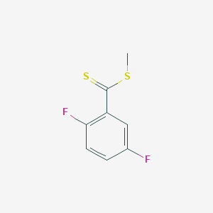 Methyl 2,5-difluorobenzodithioate