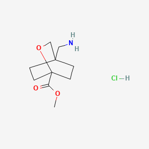 Methyl 4-(aminomethyl)-2-oxabicyclo[2.2.2]octane-1-carboxylate hydrochloride