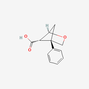 molecular formula C12H12O3 B15297893 Rac-(1R,4S,5S)-4-phenyl-2-oxabicyclo[2.1.1]hexane-5-carboxylic acid 