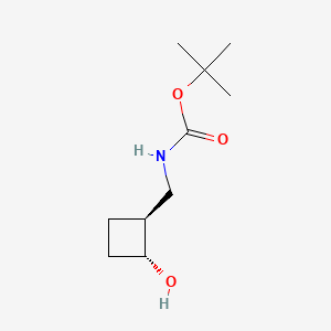 tert-Butyl (((1S,2R)-2-hydroxycyclobutyl)methyl)carbamate