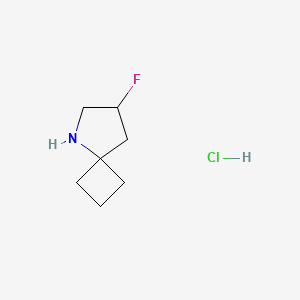 7-Fluoro-5-azaspiro[3.4]octane hydrochloride