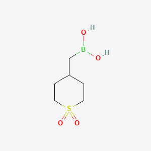 [(1,1-Dioxo-1lambda6-thian-4-yl)methyl]boronic acid