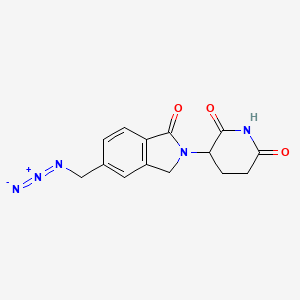 3-[5-(azidomethyl)-1-oxo-2,3-dihydro-1H-isoindol-2-yl]piperidine-2,6-dione