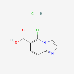 5-Chloroimidazo[1,2-a]pyridine-6-carboxylic acid hydrochloride