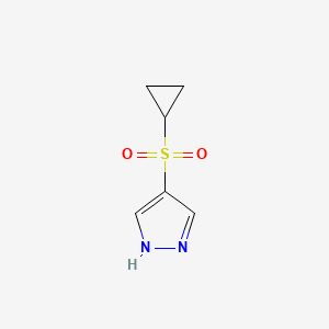 4-(cyclopropanesulfonyl)-1H-pyrazole