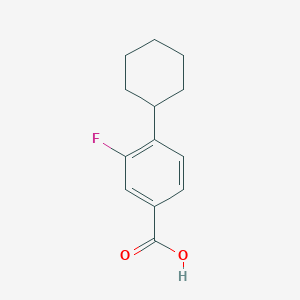 4-Cyclohexyl-3-fluorobenzoic acid