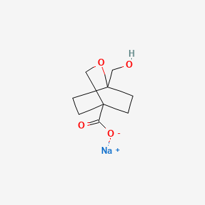 Sodium 1-(hydroxymethyl)-2-oxabicyclo[2.2.2]octane-4-carboxylate