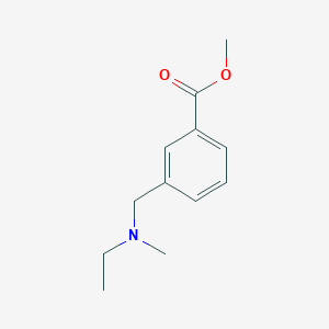 Methyl 3-{[ethyl(methyl)amino]methyl}benzoate