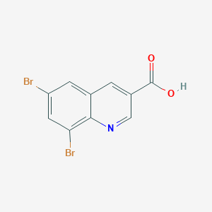 6,8-Dibromoquinoline-3-carboxylic Acid