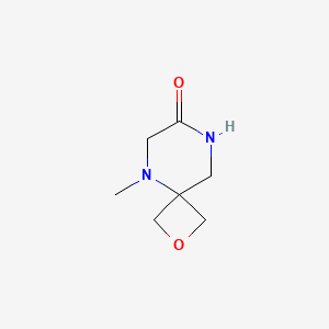 5-Methyl-2-oxa-5,8-diazaspiro[3.5]nonan-7-one