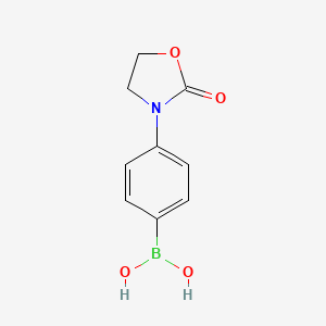 (4-(2-Oxooxazolidin-3-yl)phenyl)boronic acid