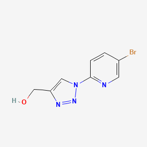 [1-(5-Bromo-pyridin-2-yl)-1H-[1,2,3]triazol-4-yl]-methanol