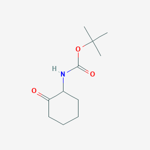 molecular formula C11H19NO3 B152982 叔丁基(2-氧代环己基)氨基甲酸酯 CAS No. 291533-10-3
