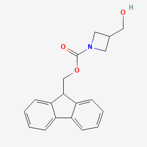 (9H-fluoren-9-yl)methyl 3-(hydroxymethyl)azetidine-1-carboxylate