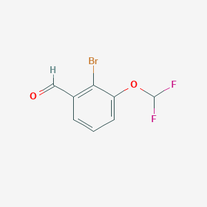 2-Bromo-3-(difluoromethoxy)benzaldehyde