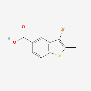 3-Bromo-2-methyl-1-benzothiophene-5-carboxylic acid