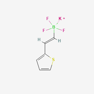 Potassium (E)-trifluoro(2-(thiophen-2-yl)vinyl)borate