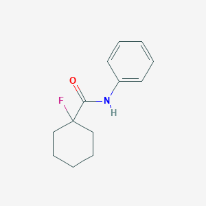 1-fluoro-N-phenylcyclohexane-1-carboxamide