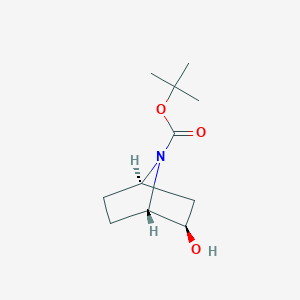 rac-tert-butyl (1R,2S,4S)-2-hydroxy-7-azabicyclo[2.2.1]heptane-7-carboxylate