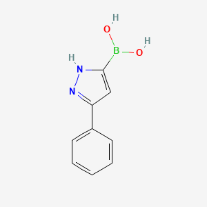 3-Phenyl-1H-pyrazole-5-boronic acid