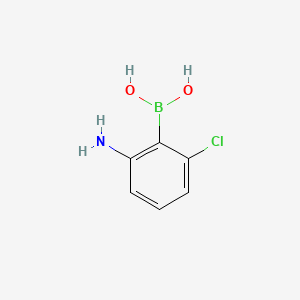 (2-Amino-6-chlorophenyl)boronic acid