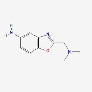 2-[(Dimethylamino)methyl]-1,3-benzoxazol-5-amine