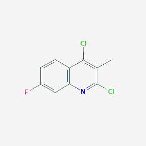 2,4-Dichloro-7-fluoro-3-methylquinoline
