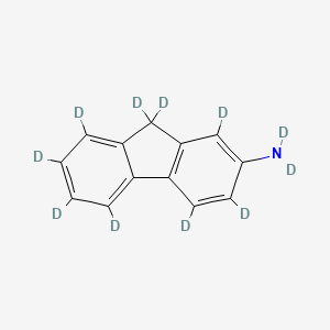 molecular formula C13H11N B1529843 2-AminoFluorene-D11 CAS No. 347841-44-5