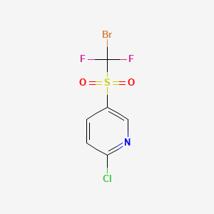 5-Bromodifluoromethanesulfonyl-2-chloropyridine