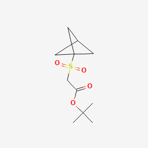 Tert-butyl 2-{bicyclo[1.1.1]pentane-1-sulfonyl}acetate