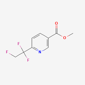 Methyl 6-(1,1,2-trifluoroethyl)pyridine-3-carboxylate