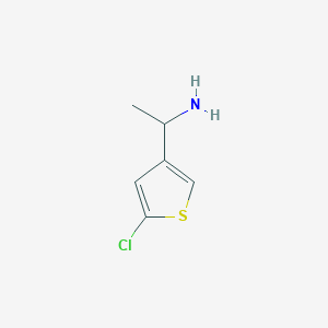 1-(5-Chloro-thiophen-3-YL)ethylamine