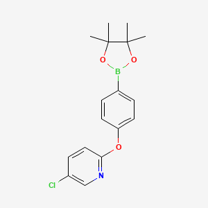 5-Chloro-2-[4-(tetramethyl-1,3,2-dioxaborolan-2-yl)phenoxy]pyridine