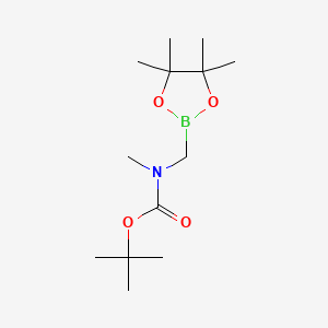 Tert-butyl methyl((4,4,5,5-tetramethyl-1,3,2-dioxaborolan-2-yl)methyl)carbamate