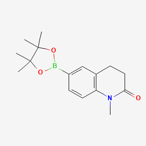 1-methyl-6-(4,4,5,5-tetramethyl-1,3,2-dioxaborolan-2-yl)-3,4-dihydroquinolin-2(1H)-one