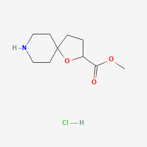 Methyl 1-oxa-8-azaspiro[4.5]decane-2-carboxylate hydrochloride