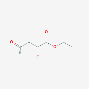 Ethyl 2-fluoro-4-oxobutanoate