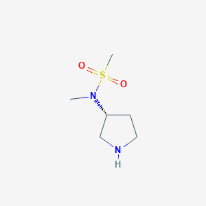 (R)-N-methyl-N-(pyrrolidin-3-yl)methanesulfonamide