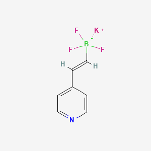 Potassium (E)-trifluoro(2-(pyridin-4-yl)vinyl)borate