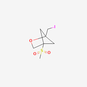 1-(Iodomethyl)-4-methanesulfonyl-2-oxabicyclo[2.1.1]hexane