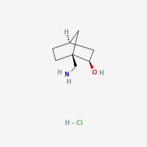 rac-(1R,2R,4S)-1-(aminomethyl)bicyclo[2.2.1]heptan-2-ol hydrochloride